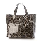 ショッピングエナメルバッグ 「cache cache」 トートバッグ FREE ブラウン レディース