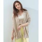 「23区」 ニットカーディガン 38 ベージュ レディース