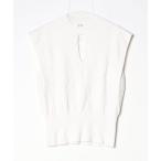 ショッピングニットタイ 「SNIDEL」 ノースリーブニット FREE ホワイト レディース