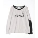 [MONO-MART] футболка с длинным рукавом FREE серый мужской 