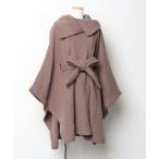 [SNIDEL] пончо ONE SIZE Brown женский 