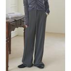 [UNE MANSION] слаксы - темно-серый женский 