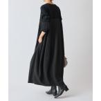 「BEARDSLEY」 ドッキングワンピース L ブラック レディース