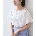 「SHIPS any」 半袖カットソー ONE SIZE ホワイト レディース