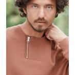 「CAMBIO」 スウェットカットソー L レンガ メンズ