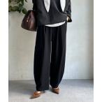 「DouDou」 スラックス FREE ブラック レディース