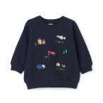 トレーナー  働く車刺しゅうトレーナー キッズ 子供服 男の子