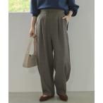 ショッピングパンツ パンツ ウールライクカーブスラックスパンツ レディース