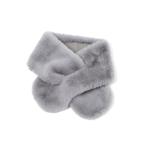 マフラー ストール 洗えるフェイクファーティペット/598299 レディース