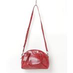 ショッピングエナメルバッグ 「kate spade new york」 ワンポイント2WAYバッグ - レッド レディース