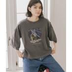 「niko and...」 半袖カットソー MEDIUM グレー レディース
