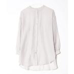 [GLOBAL WORK] длинный рукав туника FREE бежевый женский 