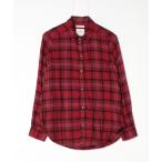 ショッピングアメリカンイーグル 「American Eagle」 チェック柄長袖ネルシャツ S レッド レディース