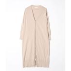 「Plage」 ニットカーディガン FREE ベージュ レディース