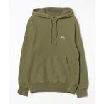 ショッピングstussy 「STUSSY」 ワンポイントプルオーバーパーカー S グリーン メンズ