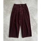 [Perushu] вельвет брюки SMALL wine red мужской 