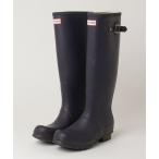 「HUNTER」 レインブーツ 39 ネイビー レディース