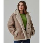 「TOMORROWLAND」 ムートンコート 36 ベージュ レディース