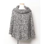 [URBAN RESEARCH] пончо FREE серый женский 