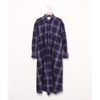 ショッピングシャツワンピース 「TICCA」 シャツワンピース FREE パープル レディース