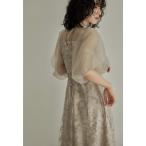 「niana」 半袖ワンピース M ベージュ レディース