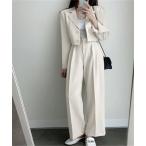  выставить женский короткий жакет + tuck брюки верх и низ выставить женский 