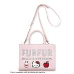 ショッピングファーファ トートバッグ HELLO KITTYスクエアバッグ レディース