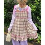 ショッピングチュニック チュニック 「HELLO.SANFRANCISCO/ハローサンフランシスコ」チェックベロアシャーリングチュニック