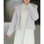 ダウンコート ダウンジャケット フードファーショートダウンジャケット レディース