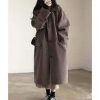  пальто с отложным воротником пальто YUGA_YGMC Stand collar long coat женский 