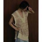 ショッピングTOKYO 「ETRE TOKYO」 ニットベスト FREE ベージュ レディース