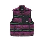 ショッピングstussy 「STUSSY」 ベスト SMALL パープル系その他 メンズ