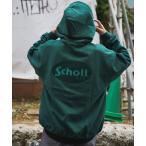 ショッピングschott 「schott」 プルオーバーパーカー MEDIUM グリーン メンズ