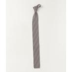 「MONSIEUR NICOLE」 ネクタイ FREE グレー メンズ