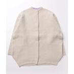 「ELENDEEK」 ニットカーディガン 01 アイボリー レディース