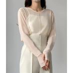 [Louere] топ SMALL крем женский 