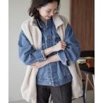 「SLOBE IENA」 デニムジャケット FREE ブルー レディース