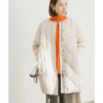 [URBAN RESEARCH] стеганое полотно блузон FREE "теплый" белый женский 