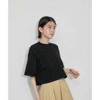 「ADAM ET ROPE'」 半袖Tシャツ FREE ブラック レディース