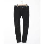 「NO ID.」 スキニーデニムパンツ 1 ブラック メンズ
