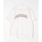 「GLOBAL WORK」 半袖Tシャツ L ホワイト レディース