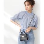 「N.（N. Natural Beauty Basic）」 半袖ブラウス MEDIUM ブルー系その他 レディース