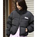 ダウンコート ダウンジャケット FIRST DOWN × FREAK'S STORE/ファーストダウン 別注 バブル ショートダウン レディース