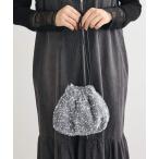 ショッピングスパンコール ショルダーバッグ バッグ OTO.HA.ベロアスパンコールショルダーバック レディース