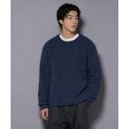 ショッピングnano セーター ニット ウールミックスローゲージニット メンズ