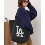 トートバッグ 「MLB/メジャーリーグベースボール」ロサンゼルス・ドジャース ピグメント キャンバス トートバッグ メンズ レディース
