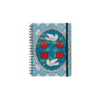 ショッピンググラス 手帳 ロルバーン ポケット付メモ ステンドグラス L