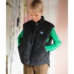 ダウンベスト ベスト 時計じかけのアーガイルキルティングベスト レディース メンズ