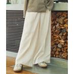 スラックス Imitation linen semi baggy slacks/イミテーションリネンセミバギースラックス メンズ