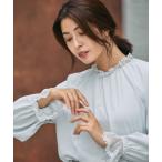 ブラウス シャツ キレイつづくレーススタンドブラウス/580993 レディース